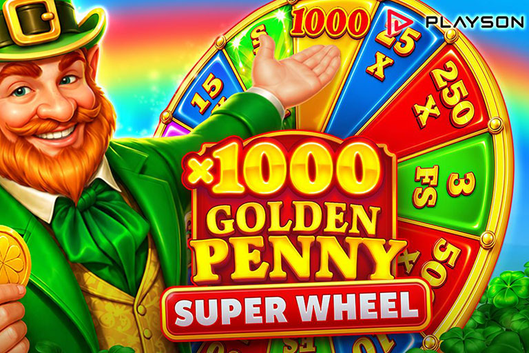Playson releases Golden Penny x1000: Super Wheel with new bonus feature
