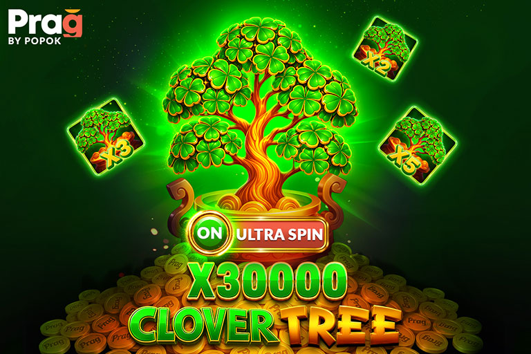 PopOK Gaming Launched Third Prag Lineup Game: Clover Tree x30000