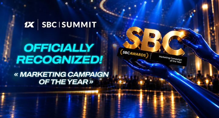 1xBet receives the Marketing Campaign of the Year award at SBC Awards 2026 7 1xBet receives the Marketing Campaign of the Year award at SBC Awards 2026