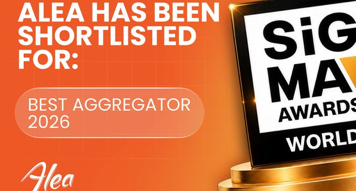 Alea Shortlisted for Best Aggregator 2026 at SiGMA World Awards