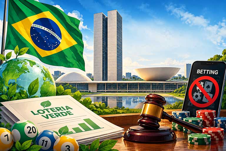 Brazil’s green lottery bill advances in committee as lawmakers debate a betting ban