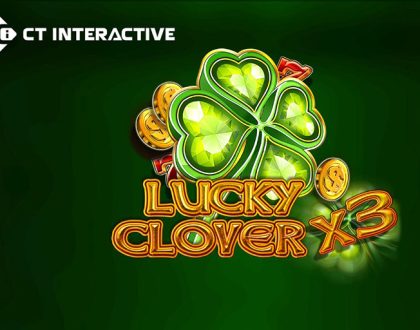 CT Interactive bringt Lucky Clover x3 mit klassischen Slot-Elementen heraus 3 CT Interactive launches Lucky Clover x3 slot with classic reel features