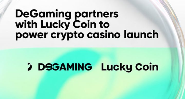 DeGaming partners with Lucky Coin to support a verifiable crypto casino