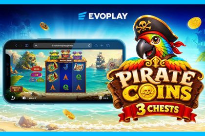 Evoplay launches Pirate Coins: 3 Chests, a slot with three bonus boosters