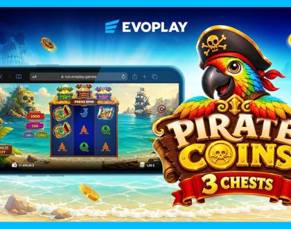 Evoplay bringt Pirate Coins: 3 Chests als neuen Slot mit Bonus-Boostern 5 Evoplay launches Pirate Coins: 3 Chests, a slot with three bonus boosters