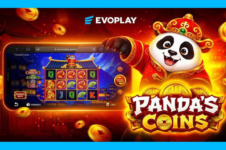 Evoplay unveils Panda’s Coins slot with four jackpots and x20 multipliers