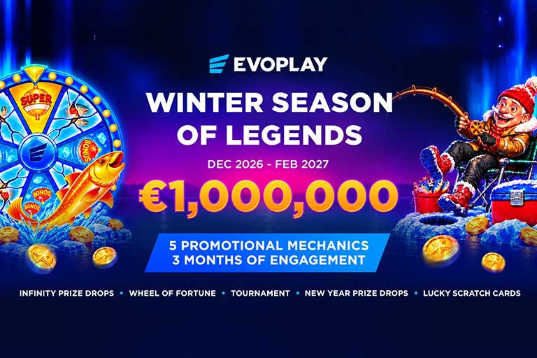 Evoplay präsentiert Winter Season of Legends mit 1 Mio. Euro Preisgeld 2 Evoplay unveils its Winter Season of Legends with €1 million in prizes