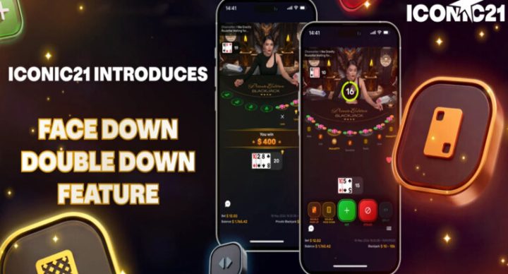ICONIC21 launches Face Down Double Down across selected blackjack titles