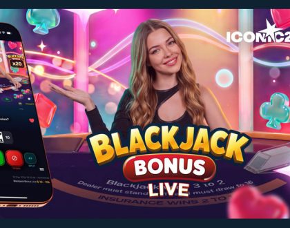 ICONIC21 startet eine neue Blackjack Bonus Live Side-Bet im Live-Blackjack 3 ICONIC21 launches a new Blackjack Bonus Live side bet in live blackjack