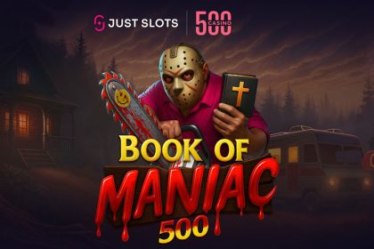 Just Slots launches Book of Maniac 500 in an exclusive 500 Casino deal