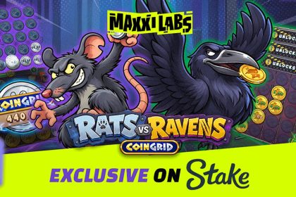 Maxxi Labs launches Rats vs Ravens Coin Grid exclusively for Stake players