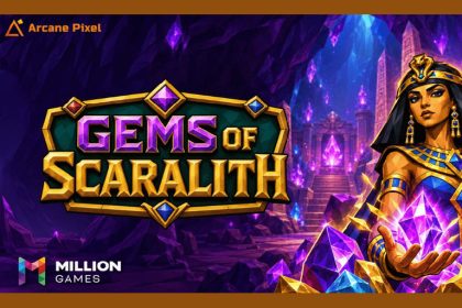 Million Games startet Gems of Scaralith als Slot mit Edelsteinen, Respins 2 Million Games launches Gems of Scaralith, a slot with gems and respins