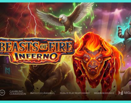 Play'n GO releases Beasts of Fire Inferno with coin-collection features