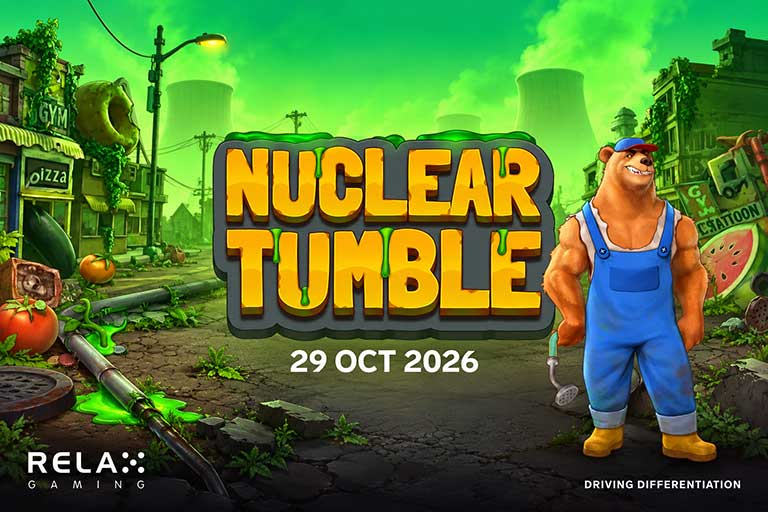 Relax Gaming launches Nuclear Tumble in collaboration with CasinoGrounds