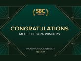 SBC Awards 2026 winners announced as four firms secure double honours 9 SBC Awards 2026 winners announced as four firms secure double honours