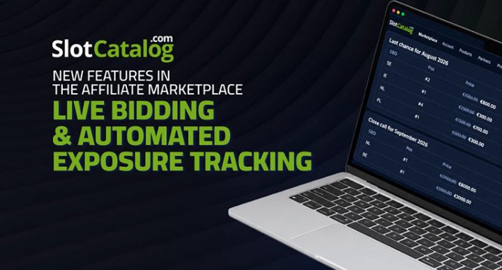 SlotCatalog upgrades its affiliate marketplace with new live bidding tools