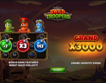 Spinomenal introduces 3 Wild Troopers slot with explosive bonus mechanics