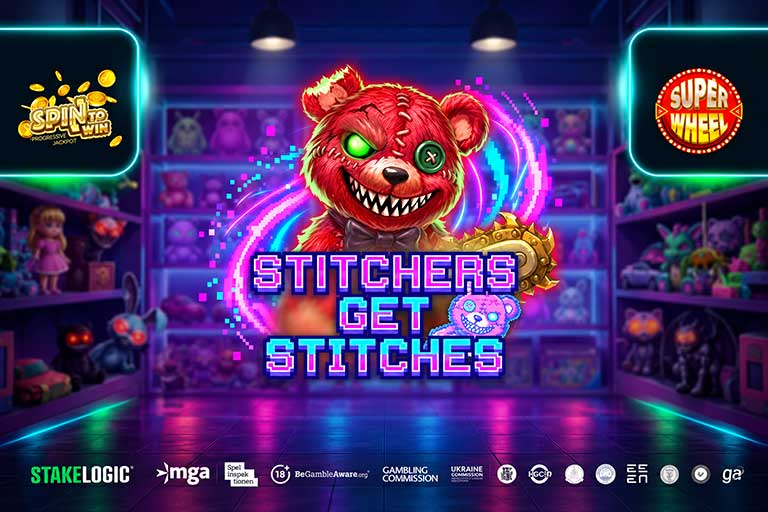 Stakelogic bringt Stitchers Get Stitches, einen düsteren Slot mit Spielzeugchaos 2 Stakelogic launches Stitchers Get Stitches, a dark slot with toy chaos