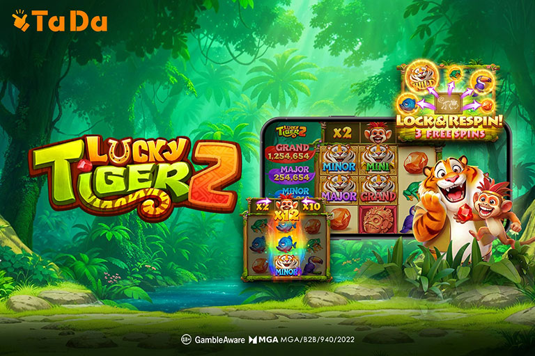 TaDa Gaming expands Lucky Tiger 2 with jackpots and a new multiplier reel