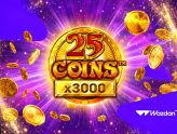Wazdan expands its Coins series with 25 Coins x3000 and jackpot features